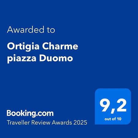 Ortigia Charme Piazza Duomo Apartment Syracuse Ngoại thất bức ảnh